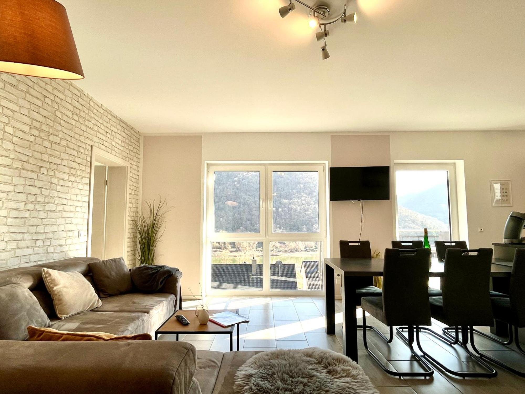 Ferienwohnung Moseltraum, 1-6 Pers, Mit 3 Schlafzimmer Und Panoramabalkon Müden Εξωτερικό φωτογραφία