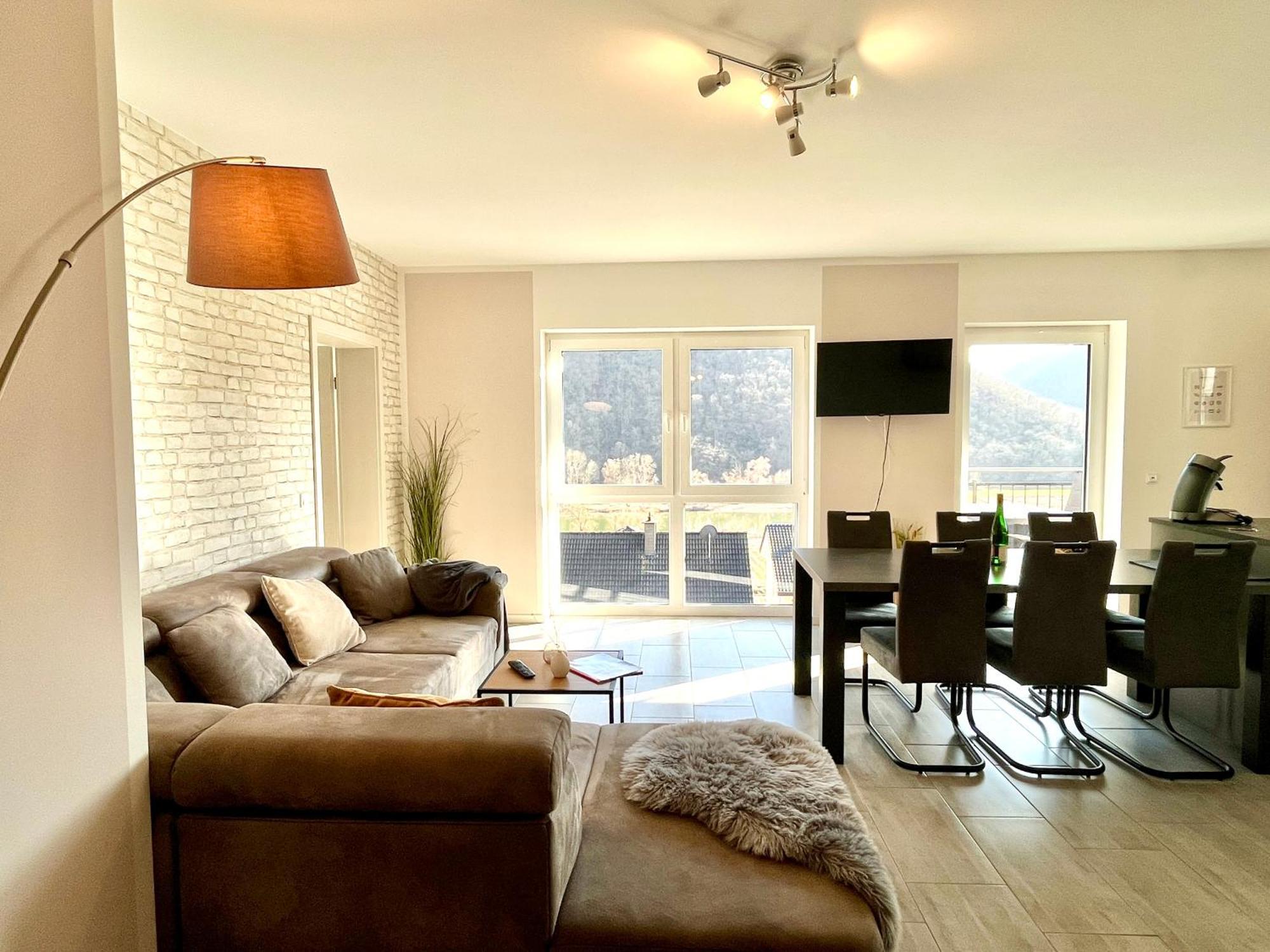 Ferienwohnung Moseltraum, 1-6 Pers, Mit 3 Schlafzimmer Und Panoramabalkon Müden Εξωτερικό φωτογραφία