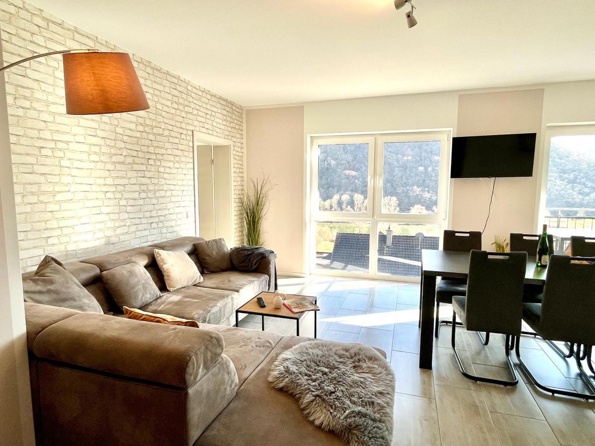 Ferienwohnung Moseltraum, 1-6 Pers, Mit 3 Schlafzimmer Und Panoramabalkon Müden Εξωτερικό φωτογραφία